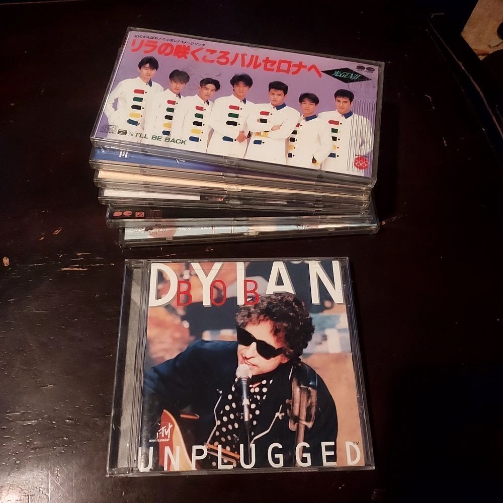 Lot of 6 Japanese Single CD's 3" discs